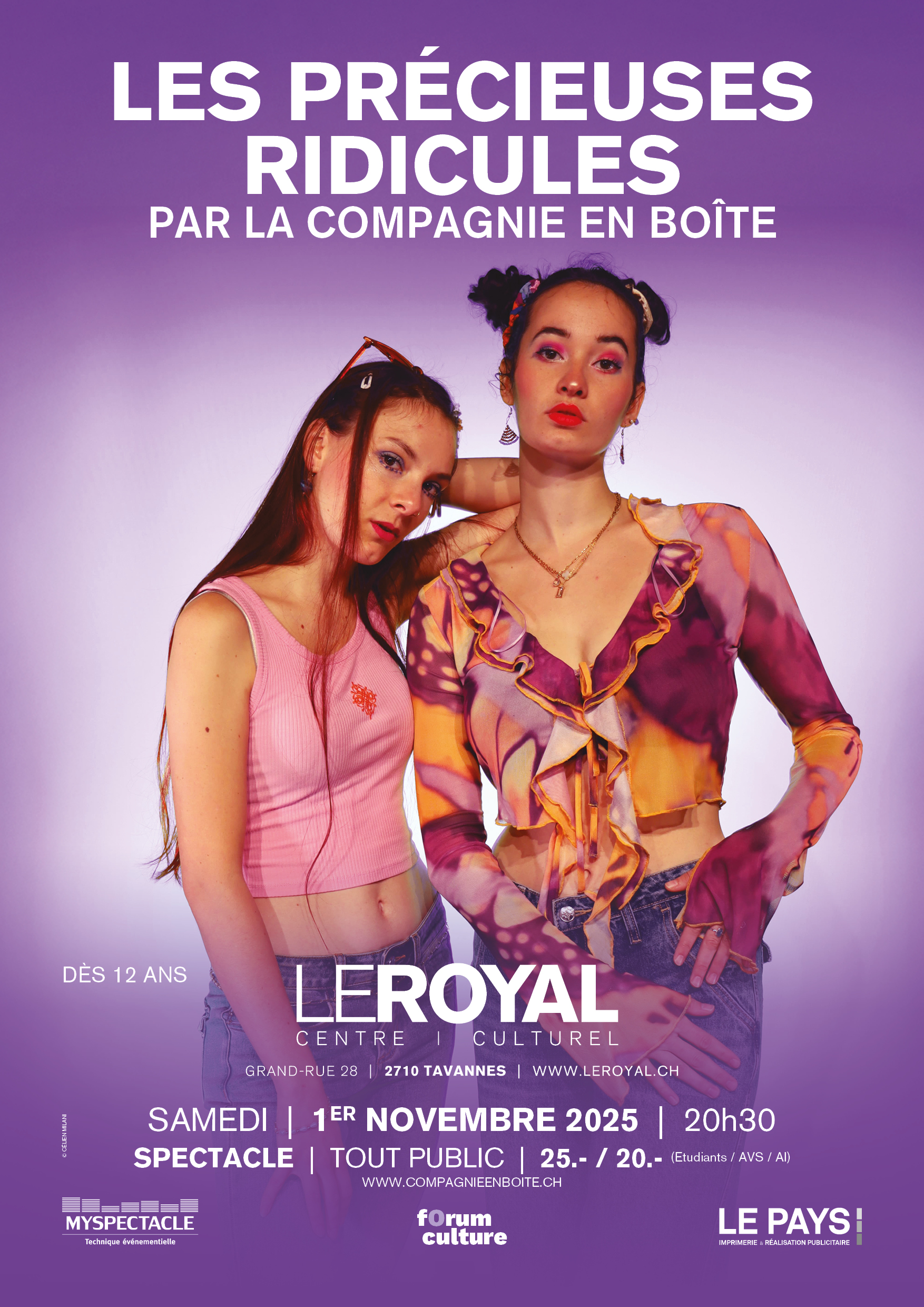 251101 - LES PRECIEUSES RIDICULES - Affiche A3