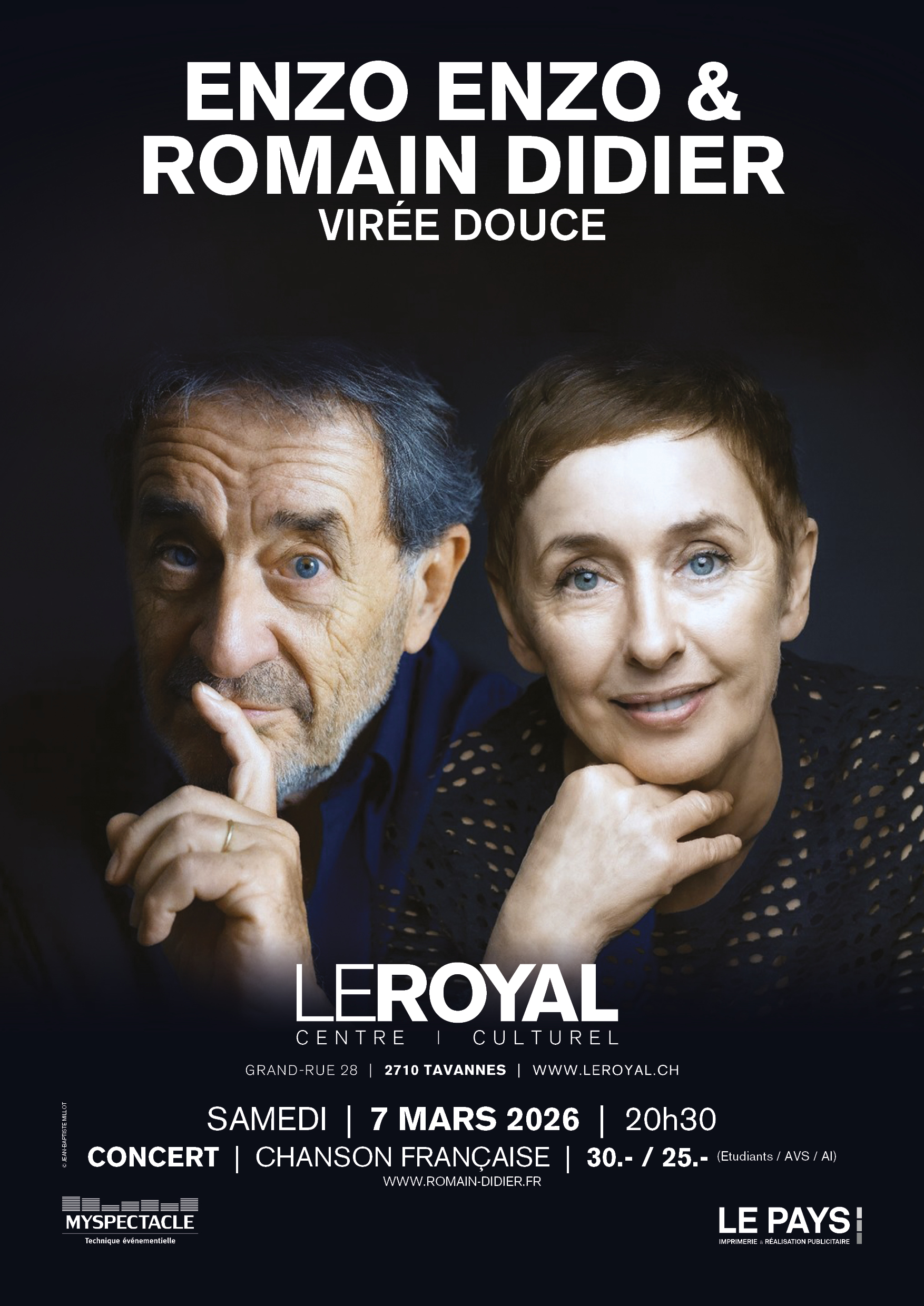 260307 - ENZO ENZO ROMAIN DIDIER - Affiche A3