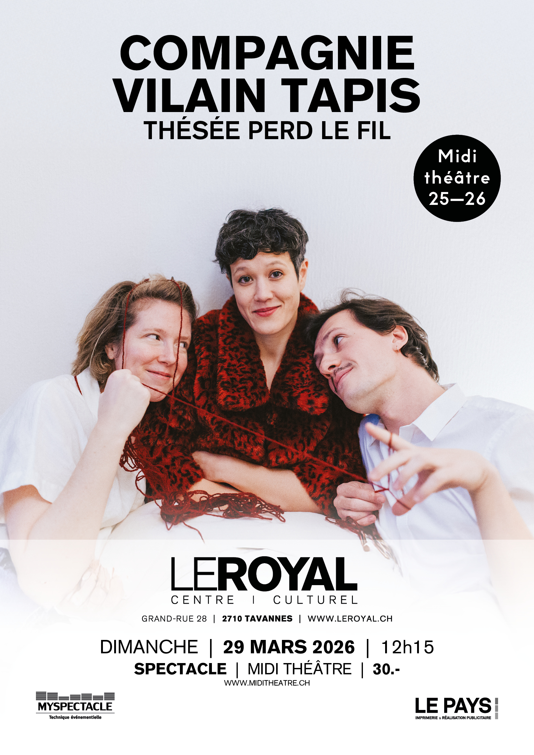 260329 - VILAIN TAPIS - Affiche A3