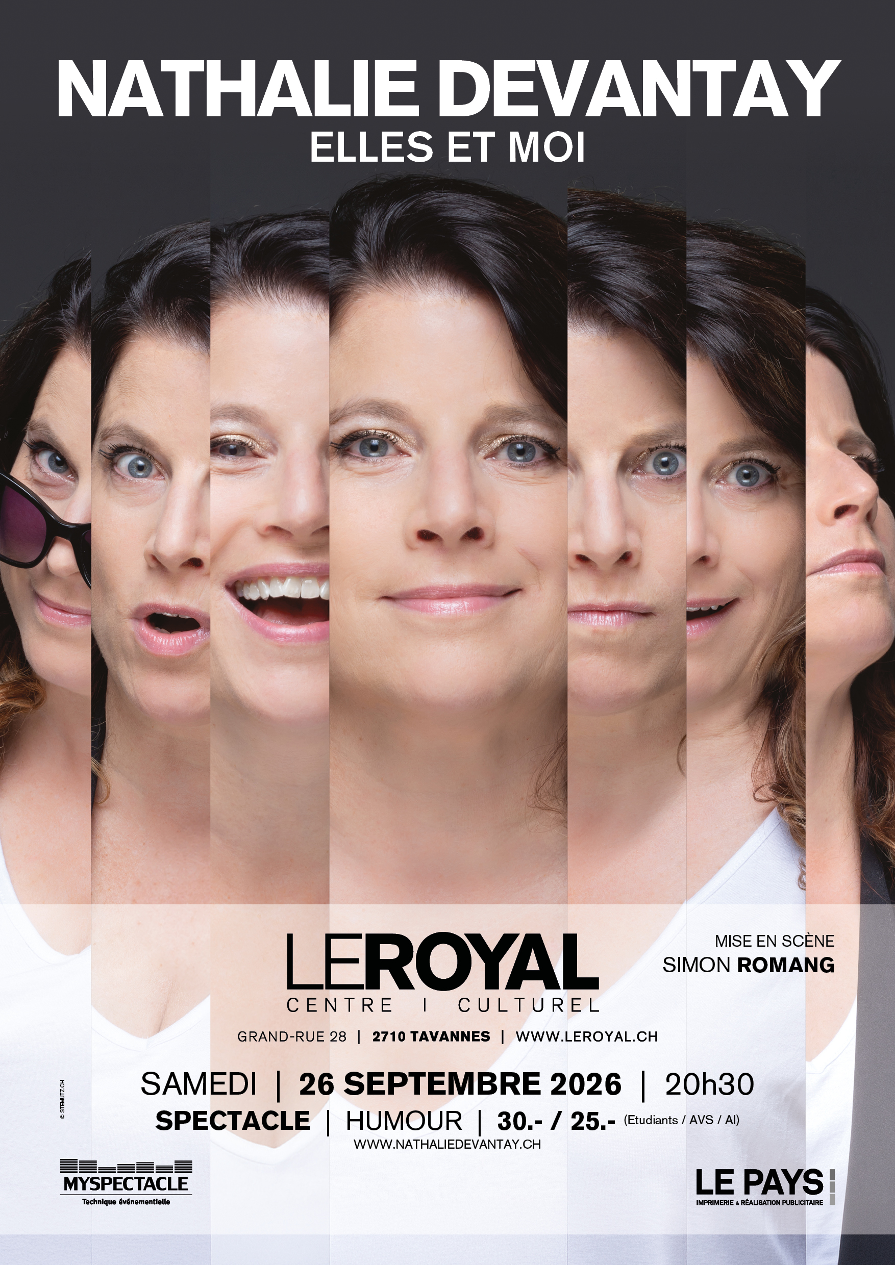 260926 - NATHALIE DEVANTAY - Affiche A3
