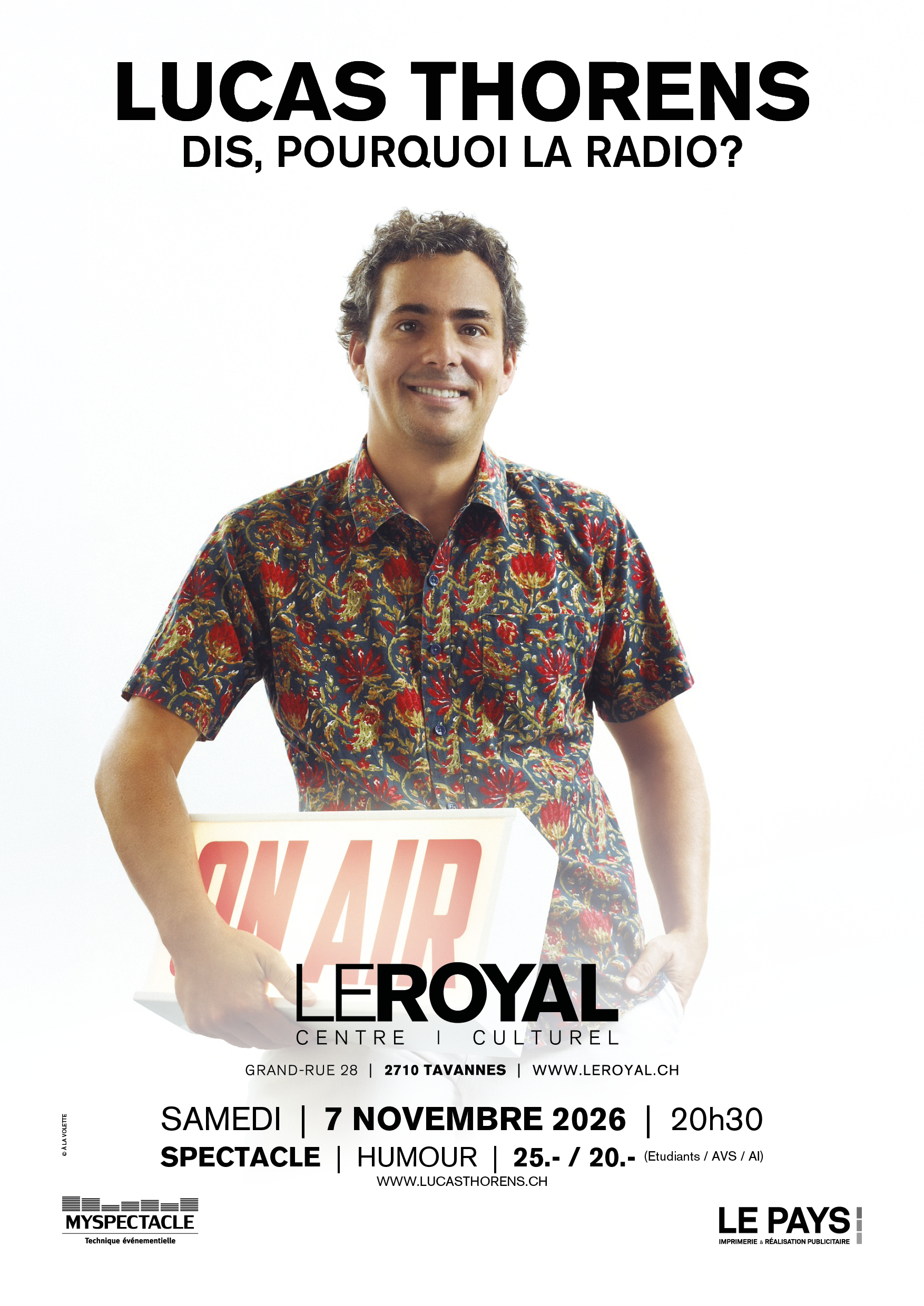 261107 - LUCAS THORENS - Affiche A3