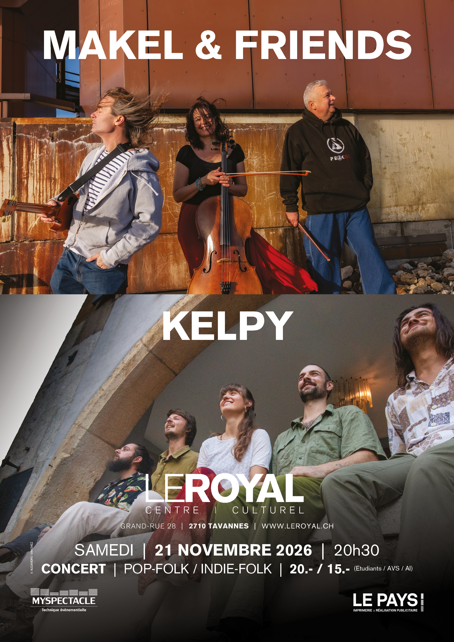 261121 - MAKEL & FRIENDS KELPY - Affiche A3
