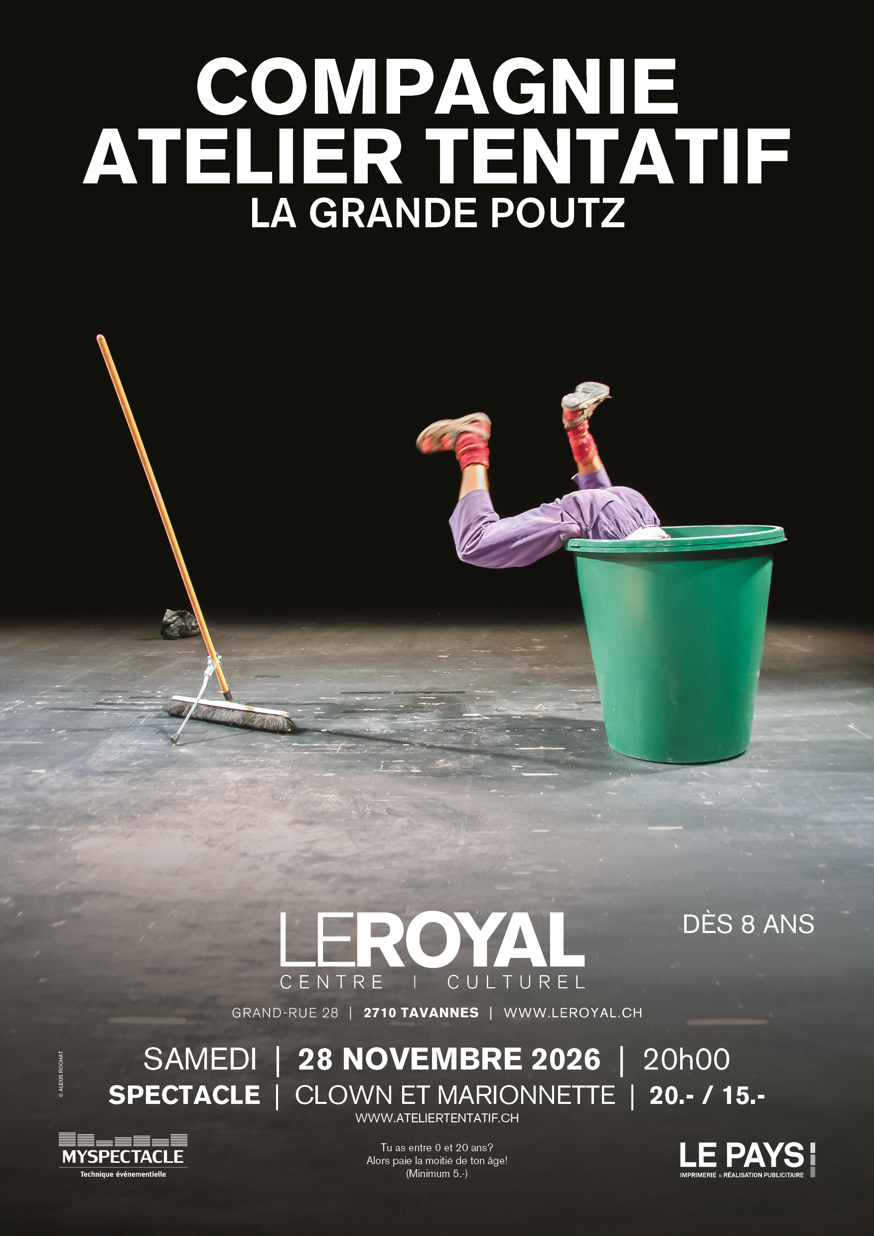 261128 - CIE ATELIER TENTATIF - Affiche A3