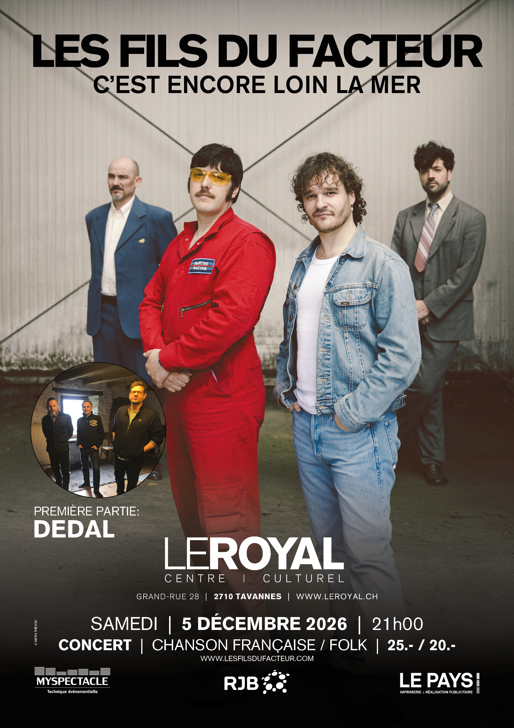 261205 - LES FILS DU FACTEUR - Affiche A3